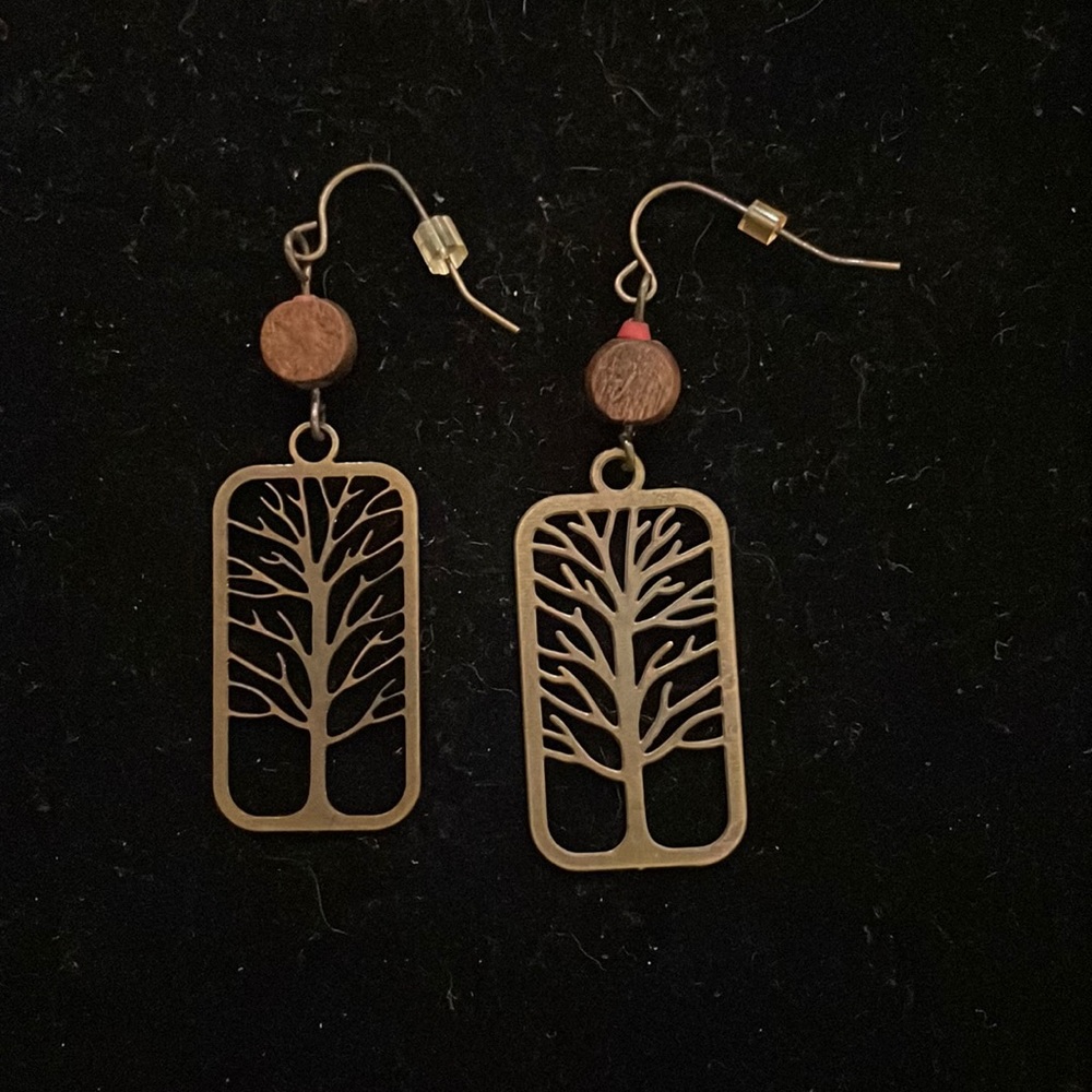Tree Earrings
